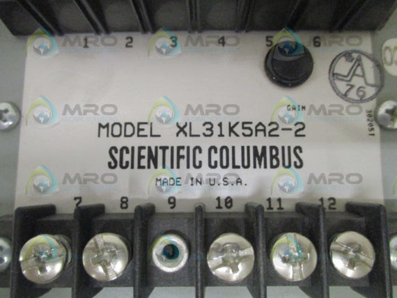 SCIENTIFIC COLUMBUS EXCELTRONIC XL31K5A2-2 WATT TRANSDUCER NSNP