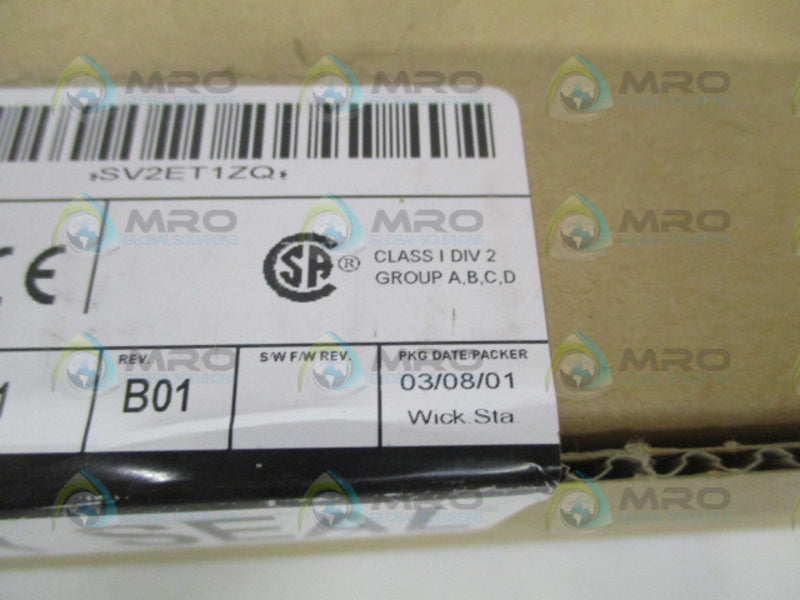 ALLEN BRADLEY ARMOR BLOCK MAXUM 1792D-CB18 SER. B DATE: 2001 NSFS