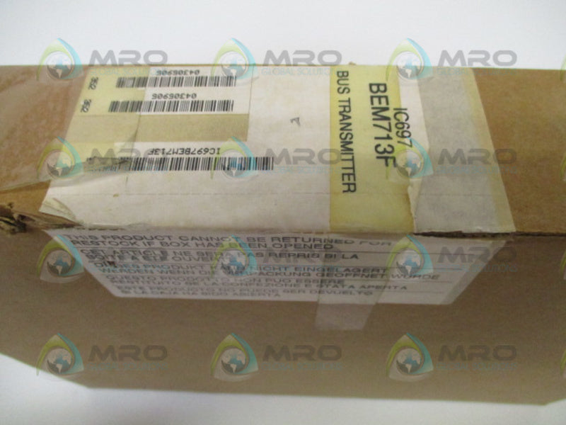GE FANUC IC697BEM713F BUS EXP TRANSMITTER NSFS