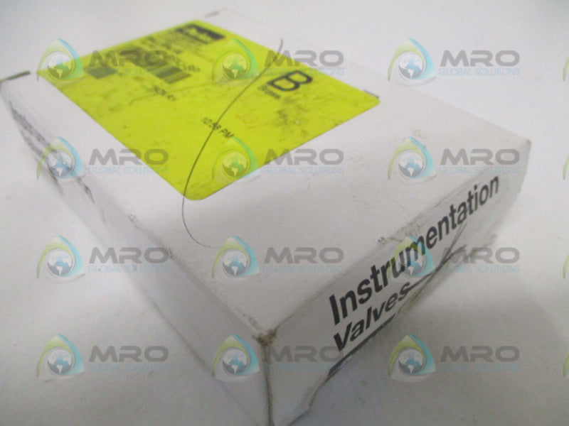 PARKER 4Z-B6XJ-BP 3-WAY 1/4" BALL VALVE NSFS