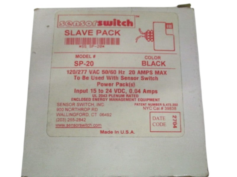 SENSOR SWITCH SP-20 NSMP