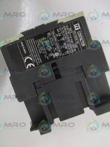 SHAMROCK CONTROLS TC1-D1210-B7 CONTACTOR 24V NSNP