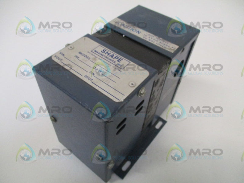SHAPE MAGNETRONICS ELT-0060-AAB LINE TRANSFORMER 120V UNMP