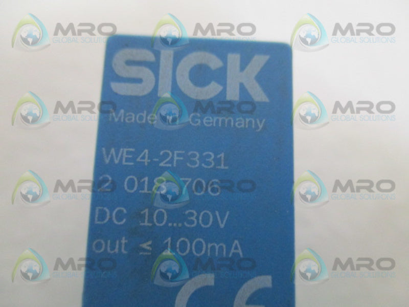 SICK WE4-2F331 PHOTOELECTRIC SENSOR UNMP