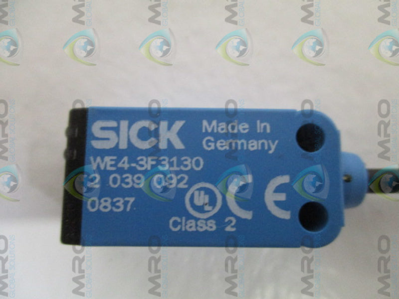 SICK WE4-3F3130 PHOTOELECTRIC SENSOR NSNP