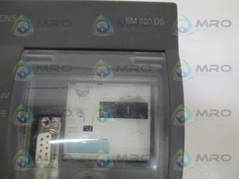 SIEMENS EM300DS 3RK1300-0GS01-0AA0 STARTER UNMP
