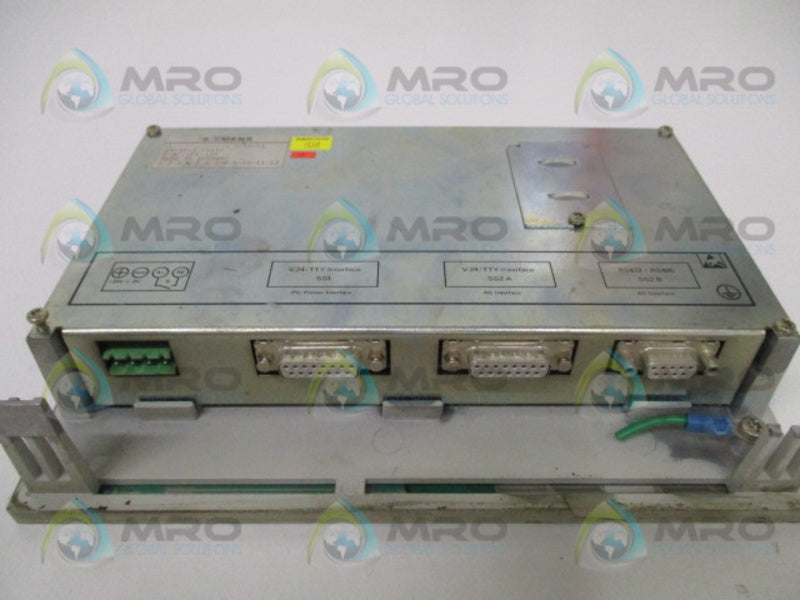 SIEMENS COROS OP15-C1 6AV3515-1MA30 OPERATOR PANEL UNMP