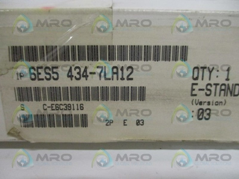 SIEMENS SIMATIC S5 6ES5-434-7LA12 DIGITAL INPUT MODULE NSMP