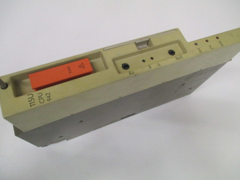 SIEMENS SIMATIC S5 6ES5942-7UA12 (AS PICTURED) UNMP