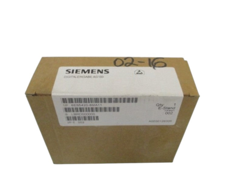 SIEMENS SIMATIC 6ES5420-8MA11 DIGITAL INPUT MODULE NSFS