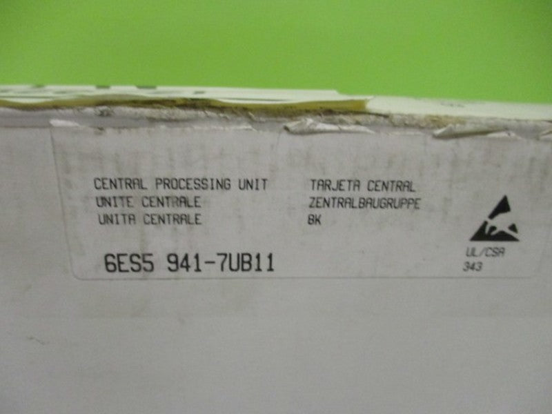 SIEMENS SIMATIC S5 6ES5941-7UB11  NSMP