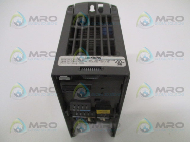 SIEMENS MICROMASTER 420 6SE6420-2UD13-7AA1 DRIVE 380-480V (AS PICTURED) UNMP