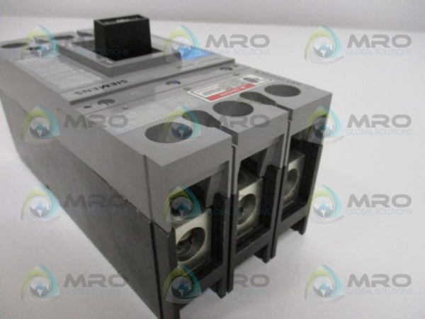 SIEMENS FXD63B100L CIRCUIT BREAKER 100A NSMP
