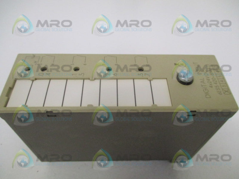 SIEMENS SIMATIC S5 6ES5420-8MA11 DIGITAL INPUT MODULE NSMP