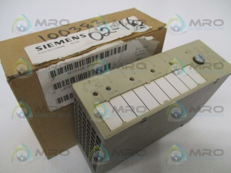 SIEMENS SIMATIC S5 6ES5420-8MA11 DIGITAL INPUT MODULE NSMP
