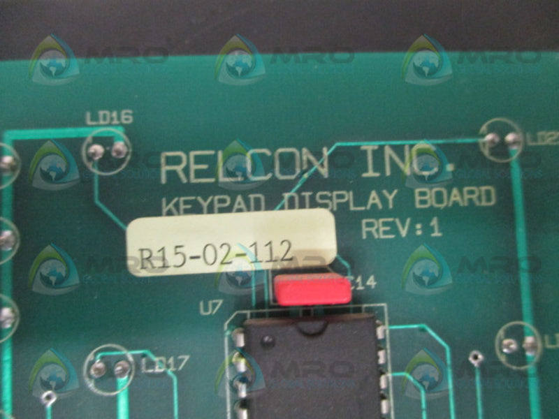 SIEMENS RELCON R15-03-332F R1502-112 BOARD CONTROL INTERFACE NSNP
