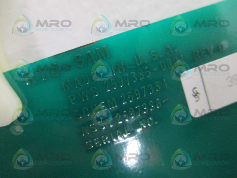 SIEMENS RTU-SAM 2597385-0001 CONTROLLER BOARD NSNP