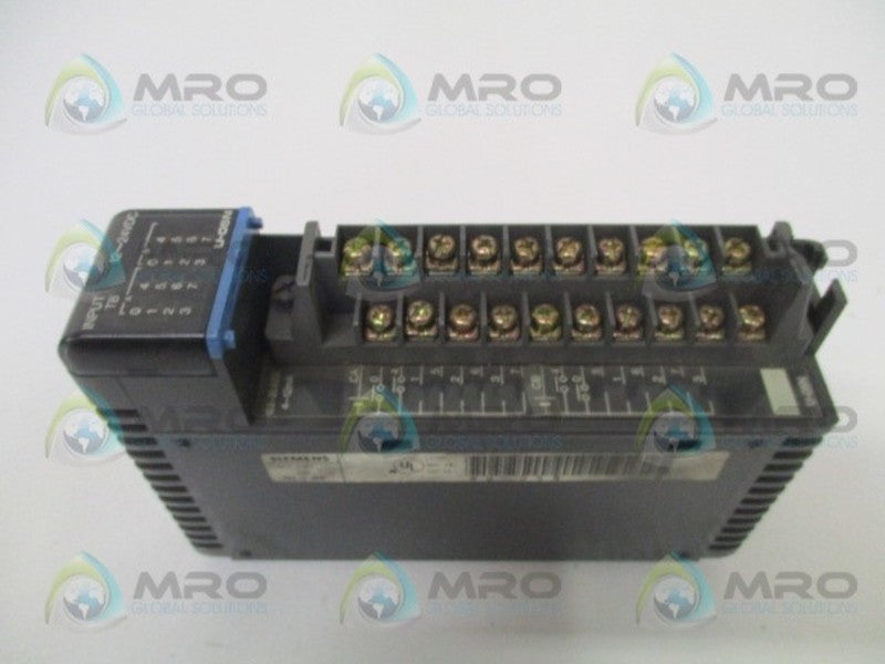 SIEMENS SIMATIC U-05N INPUT MODULE UNMP