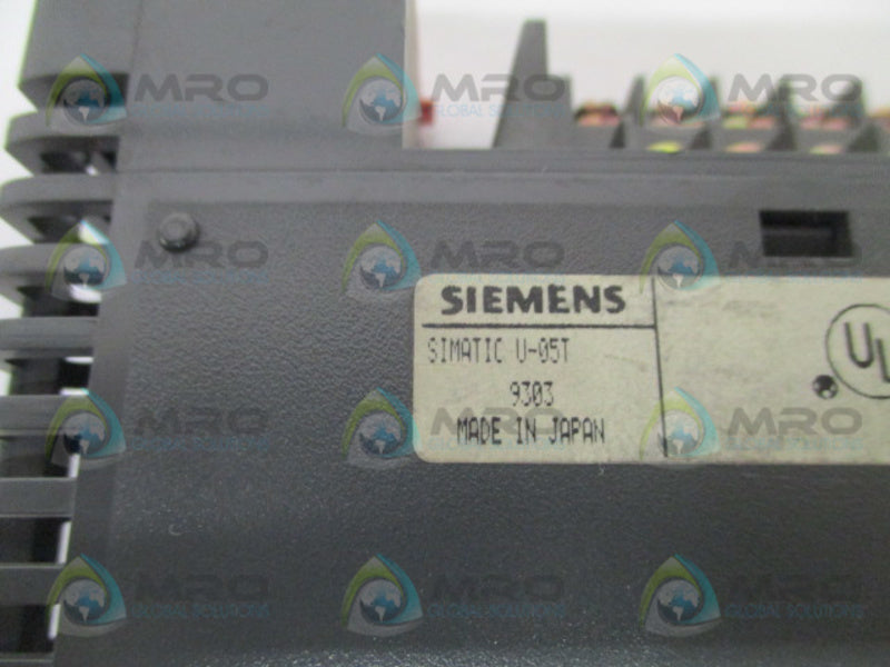 SIEMENS SIMATIC U-05T OUTPUT MODULE UNMP