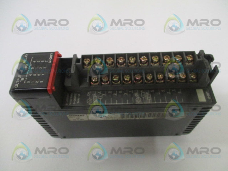 SIEMENS SIMATIC U-05T OUTPUT MODULE UNMP