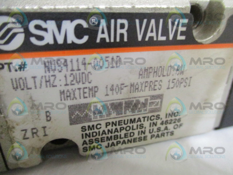 SMC NVS4114-0051D AIR VALVE UNMP