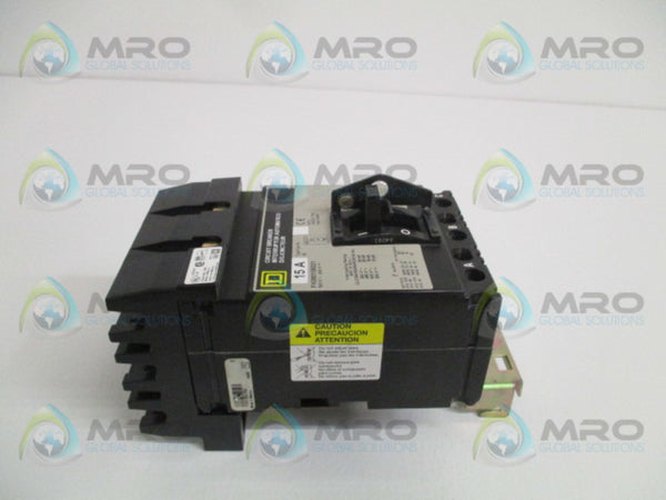 SQUARE D FH360158021 CIRCUIT BREAKER 15A (GREY) NSMP