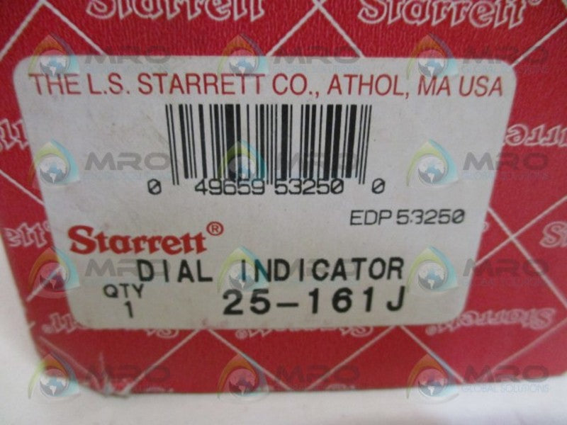 STARRETT 25-161J DIAL INDICATOR NSMP