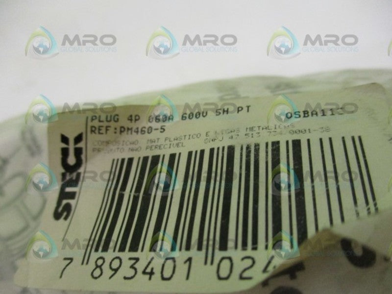 STECK PM460-5 PLUG CONNECTOR NSMP
