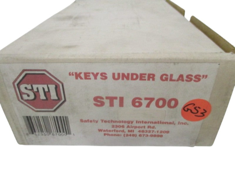 STI STI6700 BREAK GLASS STOPPER KEYS UNDER GLASS NSMP