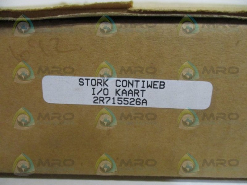 STORK 2R715526A CONTIWEB I/O CARD NSMP