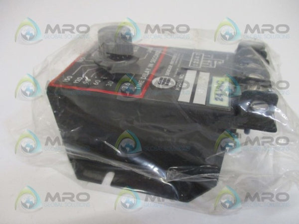 SYRACUSE ELECTRONICS TE-13332 TIME DELAY RELAY 3.6-360 SEC. 24VAC NSMP