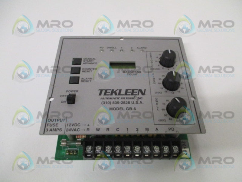 TEKLEEN AUTOMATIC FILTERS GB-6 BOARD ASSEMBLY NSNP