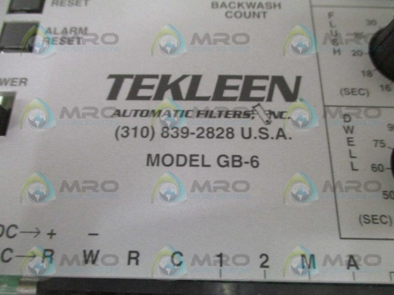 TEKLEEN AUTOMATIC FILTERS GB-6 BOARD ASSEMBLY NSNP