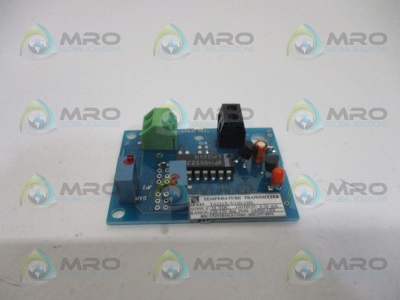 BEC CONTROLS TA22X-7(120-130) TEMPERATURE TRANSMITTER 120-130F NSNP