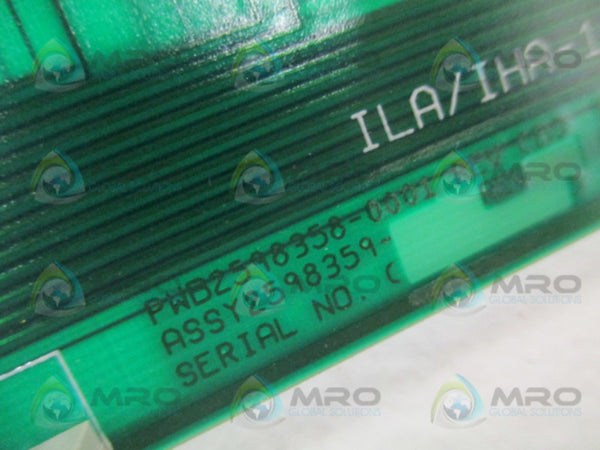 TEXAS INSTRUMENTS PWB2598358-0001 2598359 CIRCUIT BOARD NSNP