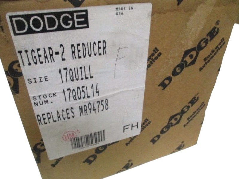 DODGE TIGEAR-2 17Q05L14 GEAR REDUCER 2.61 HP NSMP