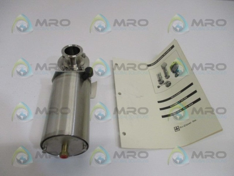 TRI-CLOVER B53A-6000-1-1/2-E-S PNEUMATIC ACTUATOR VALVE NSMP