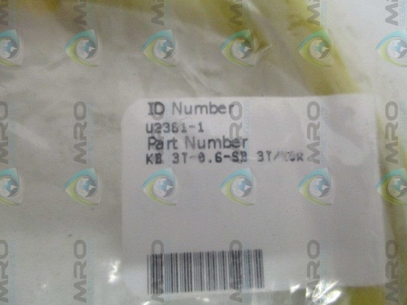 TURCK KB3T-0.6-SB3T/XOR MOLDED CORDSET NSMP