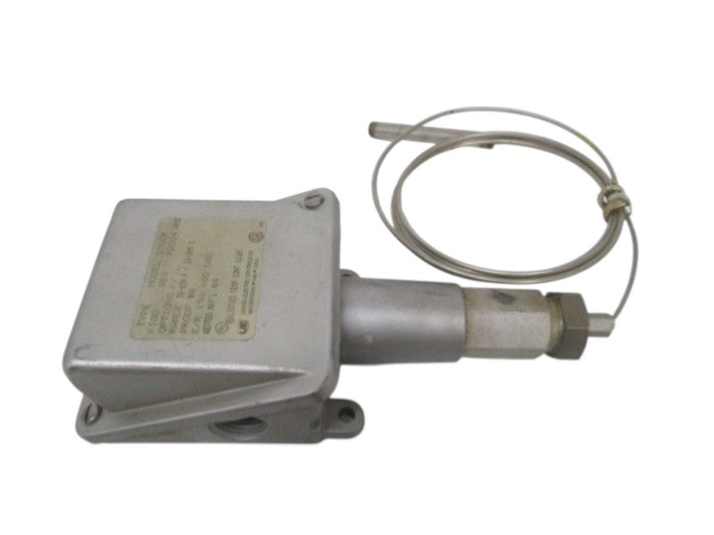 UNITED ELECTRIC F100-8BS TEMPERATURE SWITCH 50-650F/10-340C UNMP