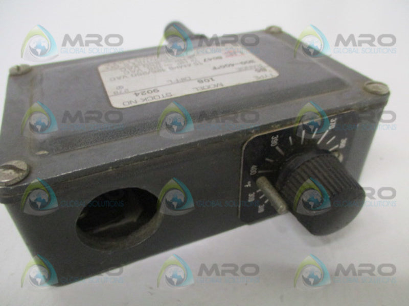 UNITED ELECTRIC B5-108-9024 TEMPERATURE CONTROL 300-400F UNMP