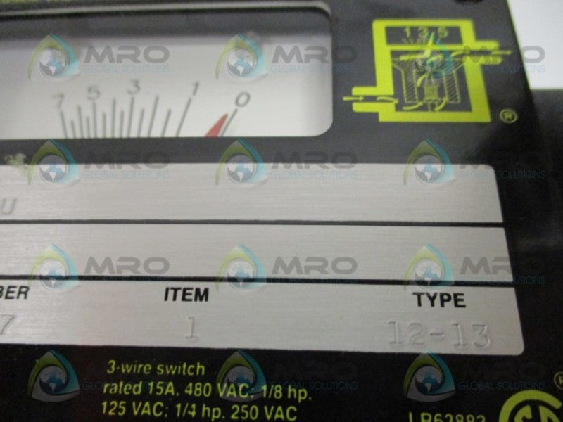 UNIVERSAL FLOW MONITORS WVS7GM-2-A1NR-F-4U FLOW METER 0-7 GPM NSMP