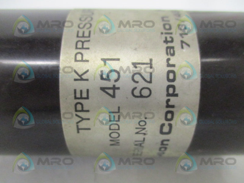 USON 451 TYPE K PRESSURE TRANSDUCER 0/5 PSIG UNMP