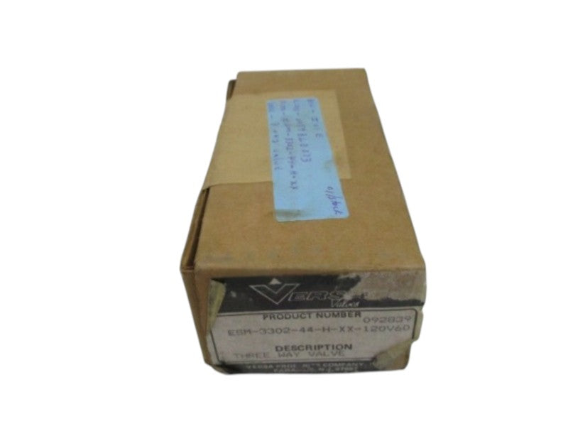 VERSA ESM-3302-44-H-XX-120V60 THREE WAY DIRECTIONAL VALVE NSMP