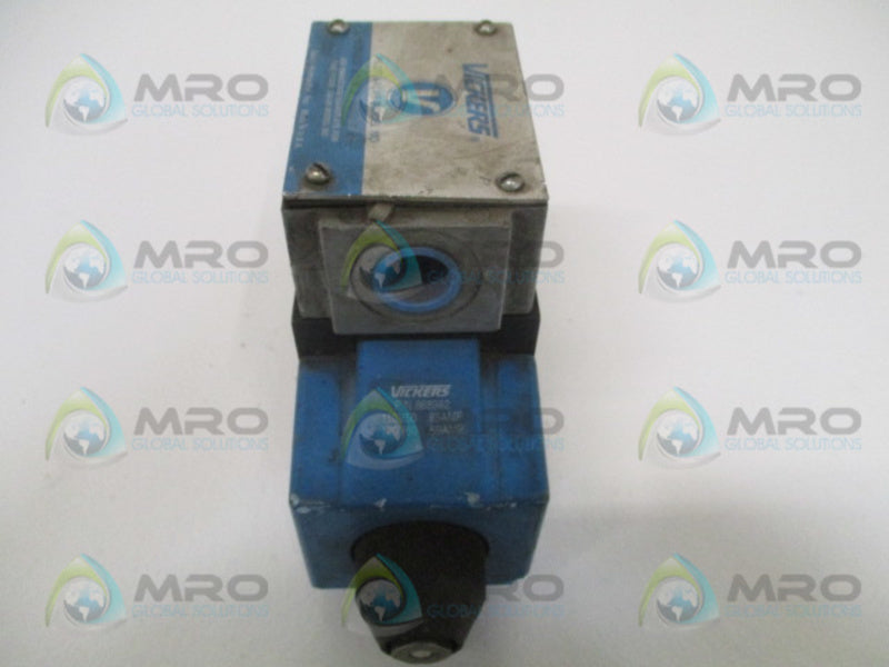 VICKERS DG4S4W018BB60 HYDRUALIC DIRECTIONAL PILOT VALVEUNMP
