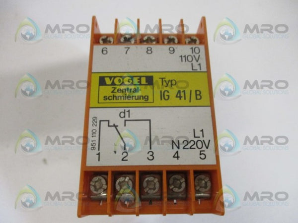 VOGEL IG41/B RELAY 220V NSNP