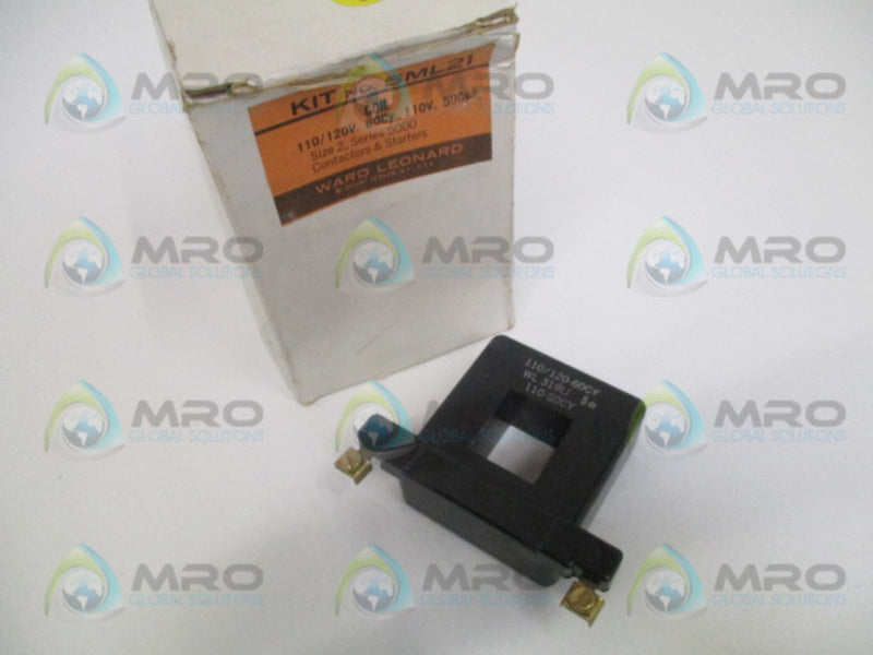 WARD LEONARD 5ML21 WL319L1 COIL KIT 110/120V NSMP