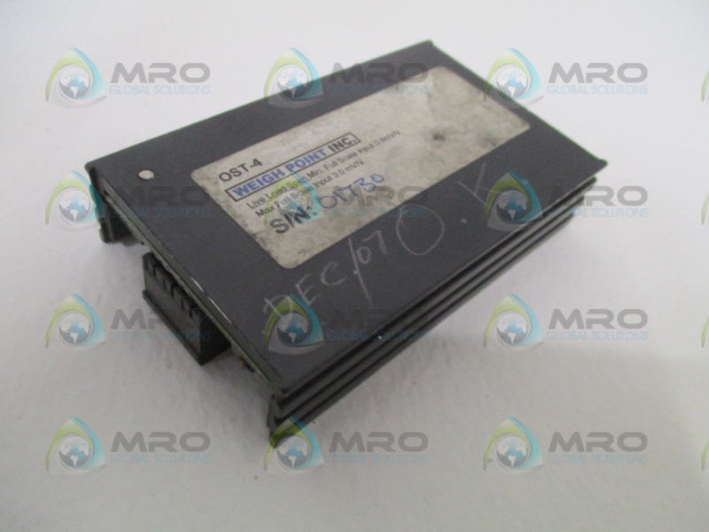 WEIGH POINT OST-4 LOAD CELL TRANSMITTER UNMP