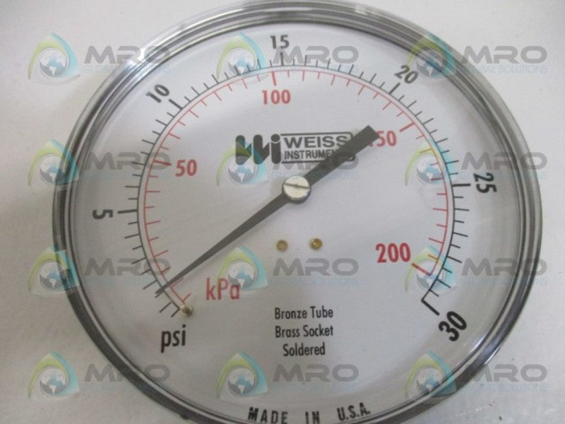 WEISS 4CTS  0-30PSI NSMP