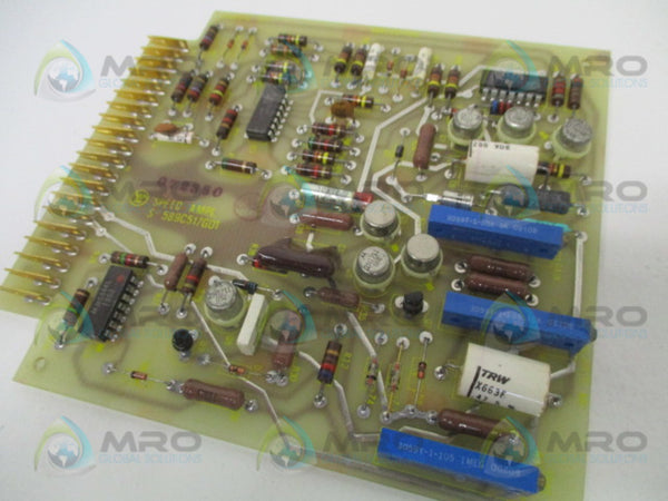 WESTINGHOUSE 589C517G01 SPEED AMPLIFIER BOARD NSNP