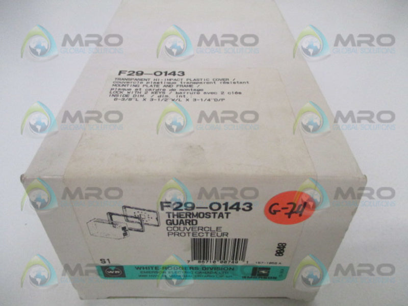 WHITE-RODGERS F29-0143 THERMOSTAT GUARD *NEW IN BOX*